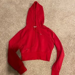 Cropped hoodie